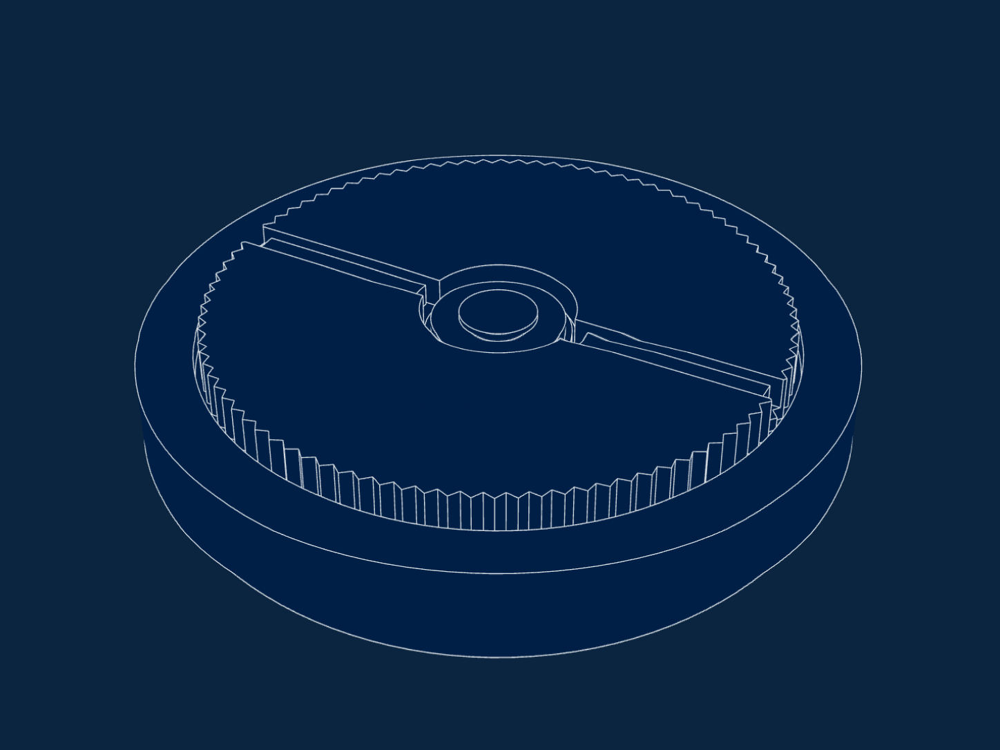 CAD drawing of the Sikte 32